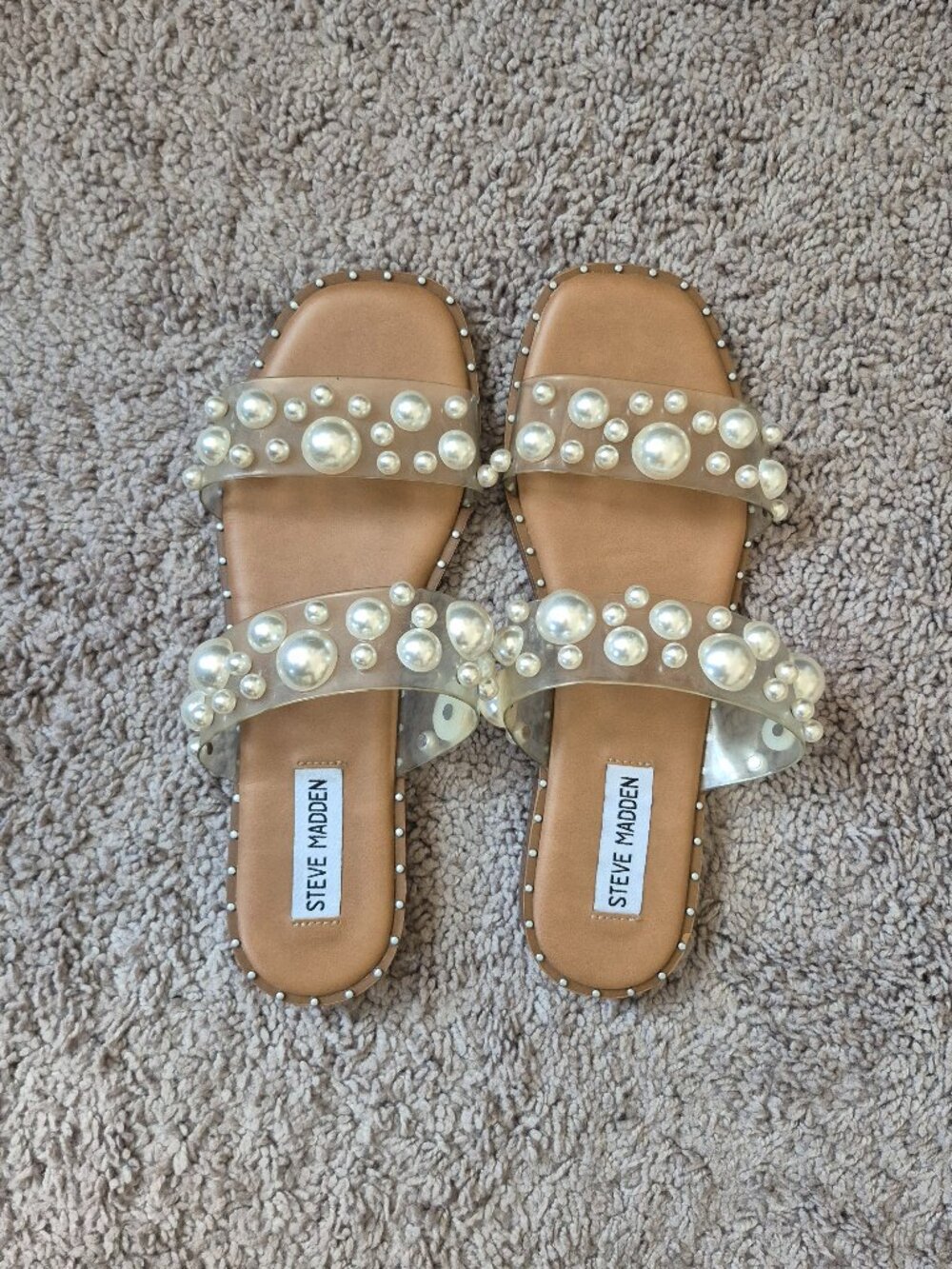 New Sandals with pearls